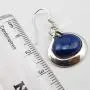 SilverStarJewel 925 Stamp Pure Sterling Silver Lapis Lazuli Earrings 1.3'' Fashion Gemstone SilverStarJewel 925 Stamp Pure Sterling Silver Lapis Lazuli Earrings 1.3'' Fashion Gemstone