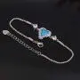 CiNily Opal Heart Bracelet for Women Girls 18K Gold Plated Adjustable Bracelets for Her CiNily Opal Heart Bracelet for Women Girls 18K Gold Plated Adjustable Bracelets for Her