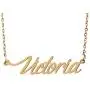 HUAN XUN Custom Name Necklace Personalized Initial Necklaces in Golden Silver HUAN XUN Custom Name Necklace Personalized Initial Necklaces in Golden Silver
