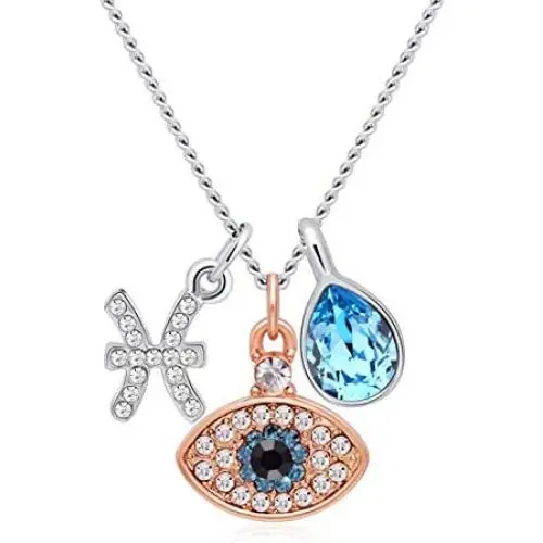 OLYSHE Necklace Zodiac Pendant