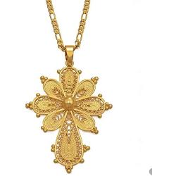 Habesha Cross Pendant Necklaces/Habesha Meskle Jewelery/Ethiopian/Eritrean Jewelry