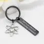 KEYCHIN The Big Bang Theory TV Show Jewellery Dont You Think If I were Wrong Id Know It Keychain with Linear Atom TBBT Fans Gifts