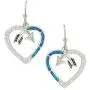 Montana Silversmiths Follow Your Arrow Opal Heart Earrings Montana Silversmiths Follow Your Arrow Opal Heart Earrings