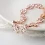 SWEETV Wedding Bridal Bracelet for Brides,Bridesmaid-Crystal Cubic Zirconia Bracelet Leaf Vine Vintage Style SWEETV Wedding Bridal Bracelet for Brides,Bridesmaid-Crystal Cubic Zirconia Bracelet Leaf Vine Vintage Style