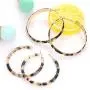 6 Piece Leopard Jewelry Set Leopard Acrylic Hoop Earrings Statement Wire Drop Hoop Earrings Animal Print Multi-Layer Leopard Jelly Silicone Bracelets For Woman 6 Piece Leopard Jewelry Set Leopard Acrylic Hoop Earrings Statement Wire Drop Hoop Earrings Animal Print Multi-Layer Leopard Jelly Silicone Bracelets For Woman