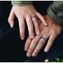 TIGRADE 2mm 4mm Titanium Ring Blue/ Rose Gold Plain Dome High Polished Wedding Band Comfort Fit Size 3-13.5