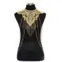 JOJO & LIN Gold Fine Chain with Yellow Flower Lace Bikini Body Chain Necklace Jewelry JOJO & LIN Gold Fine Chain with Yellow Flower Lace Bikini Body Chain Necklace Jewelry