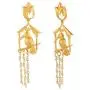 Efulgenz Boho Vintage Antique Ethnic Gypsy Tribal Indian Matte Love Bird Dangle Earrings Jewelry Set