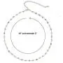 Aurora Borealis 4 MM Choker Necklace Made with Swarovski Crystals, 14'' + 3'' extender Aurora Borealis 4 MM Choker Necklace Made with Swarovski Crystals, 14'' + 3'' extender