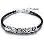 SA SILVERAGE 925 Sterling Silver Ancient Coins Bracelets for Women Leather Warp Bracelet