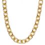 Chunky Chain Necklace - Thick Chain Necklace Choker Trendy Necklaces Cable Link Chain Choker Necklaces for Women Chunky Necklace Punk Metal Fashion Necklace for Girls Cuban Link Chain Choker (Gold)
