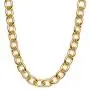 Chunky Chain Necklace - Thick Chain Necklace Choker Trendy Necklaces Cable Link Chain Choker Necklaces for Women Chunky Necklace Punk Metal Fashion Necklace for Girls Cuban Link Chain Choker (Gold)