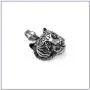Fusamk Punk Rock Titanium Steel Animal Tiger Head Pendant Chain Necklace Fusamk Punk Rock Titanium Steel Animal Tiger Head Pendant Chain Necklace