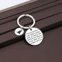 CENWA Lord of Rings Inspired Jewelry I Have Found That It is The Small Everyday Deeds Keychain Movie Inspired Jewelry Gift for Fans