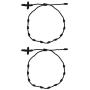 cmoonry 6 Pcs/Set Handmade 7 Knots Style Red String Bracelet Adjustable Kabbalah Red Rope Chain Braided Bracelet Amulet for Protection, Evil Eye and Good Luck