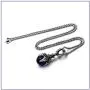 Fusamk Punk Rock Titanium Steel Dragon Claw Crystal Ball Pendant Necklace,24'' Link Chain Fusamk Punk Rock Titanium Steel Dragon Claw Crystal Ball Pendant Necklace,24'' Link Chain