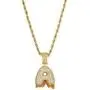 Plumiss Initial Letter Pendant Necklace Mens Womens Capital Letter A-Z 14K Gold Long Necklace Plumiss Initial Letter Pendant Necklace Mens Womens Capital Letter A-Z 14K Gold Long Necklace