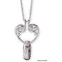 Beautiful Ring Keeper Heart Pendant