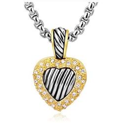 UNY New Brands Fashion Heart Women Jewelry Sets, Austrian Crystal,Necklace Jewelry Sets Best Gifts