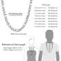 PROSTEEL 316L Stainless Steel Figaro Chain Necklace for Men/Women, Black/18K Real Gold Plated, 4mm to 13mm, 14inch to 30inch, Come Gift Box PROSTEEL 316L Stainless Steel Figaro Chain Necklace for Men/Women, Black/18K Real Gold Plated, 4mm to 13mm, 14inch to 30inch, Come Gift Box