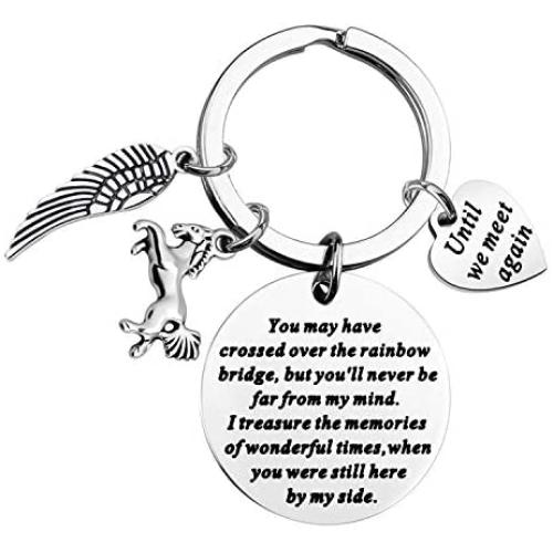 MAOFAED Horse Remembrace Gift Loss of Horse Sympathy Gift Pet Memorial Gift in Memory of Horse Jewelry
