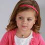 Girls Classic Sterling Silver Classic Heart Locket Necklace