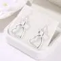 coadipress Double Love Heart Layered Earrings for Girls Elegant Silver Gold Plated Dangle Drop Hooks Earrings Jewelry Birthday Gifts for Women Girlfriend coadipress Double Love Heart Layered Earrings for Girls Elegant Silver Gold Plated Dangle Drop Hooks Earrings Jewelry Birthday Gifts for Women Girlfriend