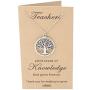Quan Jewelry Tree of Life Pendant Necklace with Thank You Greeting Card, Teachers Day Appreciation Gifts