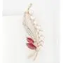 HSQYJ Flower Leaves Crystal Brooch Pin Elegant Shiny Rhinestone Brooches Fashion Jewelry Accessories Clothing Scarves Shawl Buttons Costume for Women Men HSQYJ Flower Leaves Crystal Brooch Pin Elegant Shiny Rhinestone Brooches Fashion Jewelry Accessories Clothing Scarves Shawl Buttons Costume for Women Men