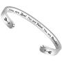 BTYSUN Bracelets for Women Inspirational Gifts for Women Girls Motivational Birthday Cuff Bangle Friendship Personalized Mantra Jewelry Come Gift Box