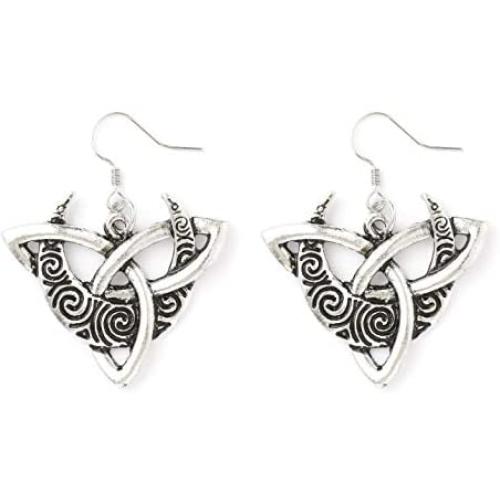 HAQUIL Viking Jewelry Alloy Viking Amulet Drop Dangle Earrings for Women