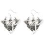 HAQUIL Viking Jewelry Alloy Viking Amulet Drop Dangle Earrings for Women