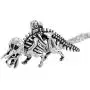 Controse Dinosaur Necklace Triceratops Skeleton Pendant - 316L Stainless Steel Controse Dinosaur Necklace Triceratops Skeleton Pendant - 316L Stainless Steel