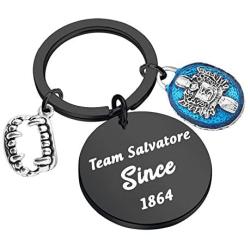 HOLLP The Originals Jewelry Salvatore Stefan Fans Gift Team Salvatore Stefan Since 1864 Keychain Gift for TV Fans