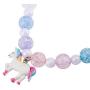 SkyWiseWin Chunky Jewelry Necklace and Bracelet Set for Girls Little Kids