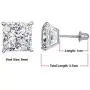 TIONEER 14K Solid Gold or Sterling Silver Stud Earrings for Women and Men Cubic Zirconia Round Cut & Princess Cut (3mm - 9mm) TIONEER 14K Solid Gold or Sterling Silver Stud Earrings for Women and Men Cubic Zirconia Round Cut & Princess Cut (3mm - 9mm)