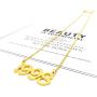 Stainless Steel Birth Year Necklace,Gold Birthday Necklace Number Necklace Jewelry for Women Teen Girls Birthday Gifts