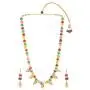 Efulgenz Boho Indian Bollywood Antique Leaf Tassel Faux Pearl Beaded Strand Statement Necklace Earrings Jewelry Set Efulgenz Boho Indian Bollywood Antique Leaf Tassel Faux Pearl Beaded Strand Statement Necklace Earrings Jewelry Set