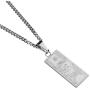 Nsitbbuery Hip Hop Stainless Steel Dollar Bill Tag Pendant Necklace