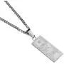 Nsitbbuery Hip Hop Stainless Steel Dollar Bill Tag Pendant Necklace Nsitbbuery Hip Hop Stainless Steel Dollar Bill Tag Pendant Necklace