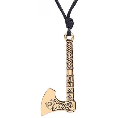 Skyrim Viking Dragon Celtic Knot Amulet Runes Perun Axes Pendant Necklace Skyrim Viking Dragon Celtic Knot Amulet Runes Perun Axes Pendant Necklace