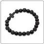 Fusamk Fashion Yoga Natural Stone Bracelet Religious Cross Beads Link Bracelet.7.5'' Wrist Fusamk Fashion Yoga Natural Stone Bracelet Religious Cross Beads Link Bracelet.7.5'' Wrist