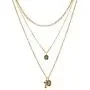 Layered Gold Cross Necklace for Women Girls 18K Gold Plated Figaro Box Chain Choker Mothers Day Gifts Vintage Layered Choker Necklace Layered Gold Cross Necklace for Women Girls 18K Gold Plated Figaro Box Chain Choker Mothers Day Gifts Vintage Layered Choker Necklace