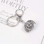 Expanding Photo Locket Pendant Keychains That Hold 4 Pictures Key Chain Angel Wing Frame Christmas Birthday Memorial Gifts