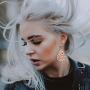 MTSCE Christmas Leather Earring For Women Girls,Xmas Teardrop Dangle Earrings Holiday Daily Fashion Party Jewelry Set