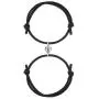 NC 2pcs Magnetic Couples Bracelets for Women Men Mutual Attraction Relationship Matching Friendship Rope Stainless Steel Bracelets for Teen Girls Sister Jewelry NC 2pcs Magnetic Couples Bracelets for Women Men Mutual Attraction Relationship Matching Friendship Rope Stainless Steel Bracelets for Teen Girls Sister Jewelry