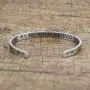 Joycuff Bracelets for Women Inspirational Christmas Birthay Gifts Funny Quote Engraved Friend Encouragement Jewelry Motivational Cuff Bangle
