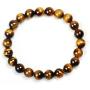 ASGIFT Tiger Eye Bracelet Energy Stone Stretch Bracelet for Men Women Boys Girls