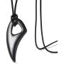 MOO&LEE Stainless Steel Wolf Tooth Necklace Spear Pendant Chain for Men and Boys