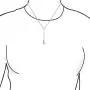 Trendy Teardrop Pear Shape Lariat Pendant Y Necklace For Women For Teen Polished 925 Sterling Silver